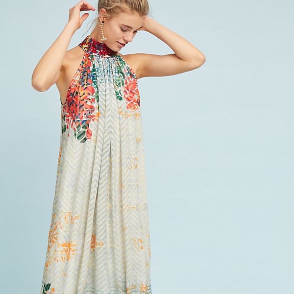 ANTHROPOLOGIE Bhanuni Marilla Maxi Dress - Picture 2 of 8